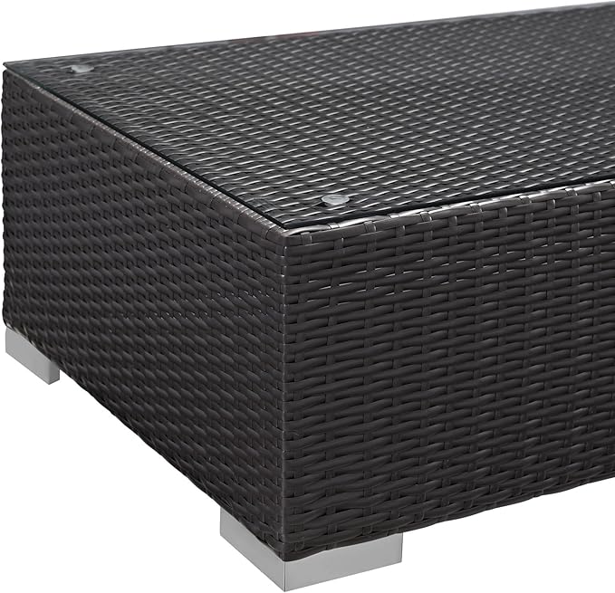 Modway Convene Outdoor Patio Coffe Table, Espresso