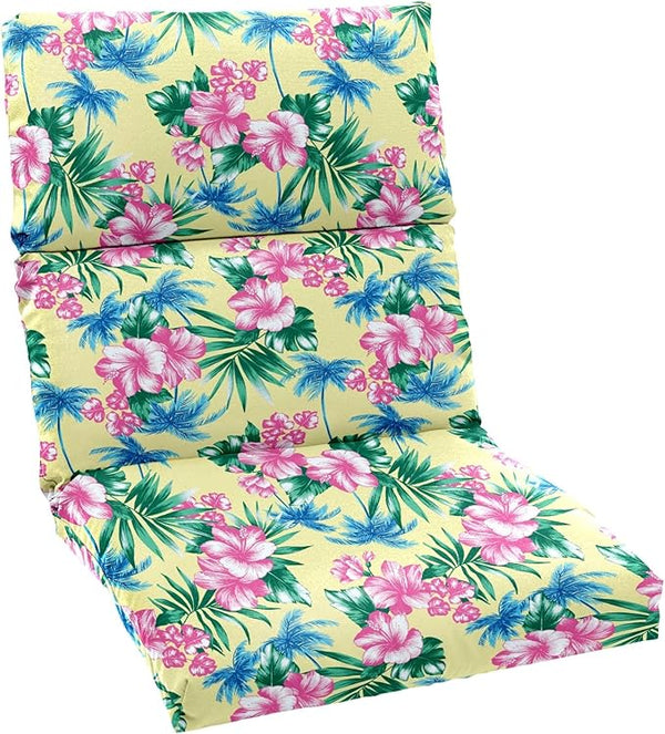 BrylaneHome Universal Chair Cushion - 45.75”L x 22”W x 2.75”H - Patio & Outdoor - Water - Photo 1
