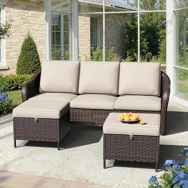 Outdoor Sectional Couch Set - Photo 1