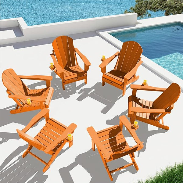 SERWALL Adirondack Chair Set of 6 - Photo 1