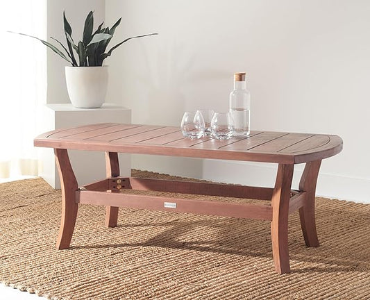 SAFAVIEH Coffee Table CPT1024A, Natural/Beige
