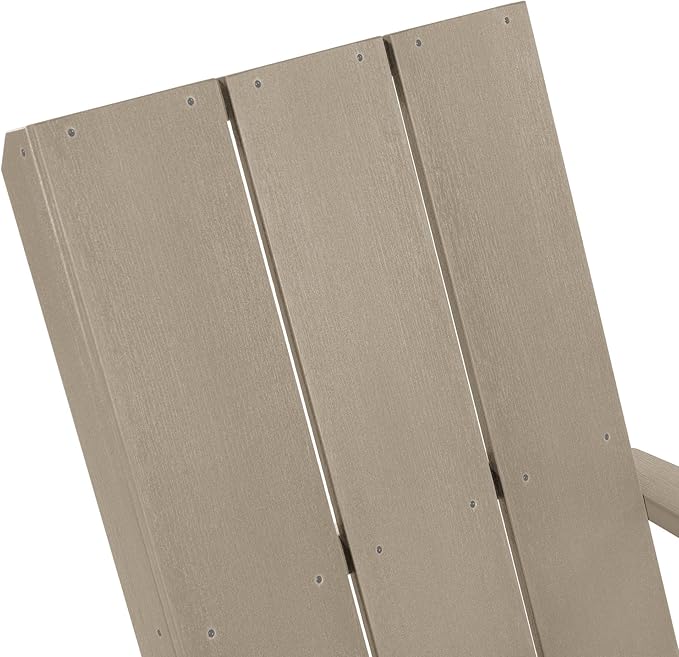 highwood Italica Modern Adirondack Chair, Woodland Brown