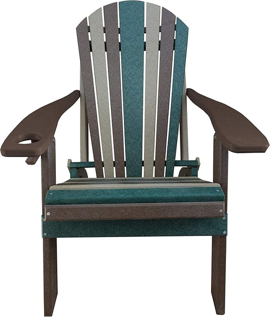 Furniture Barn USA Poly Folding Adirondack Chair, Camo