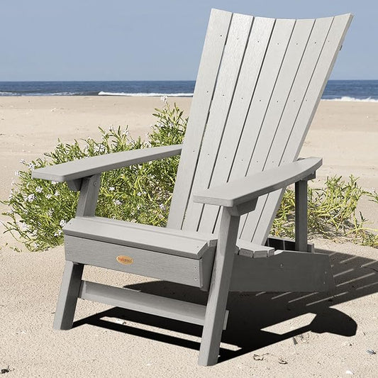 highwood Manhattan Beach Adirondack Chair, Harbor Gray