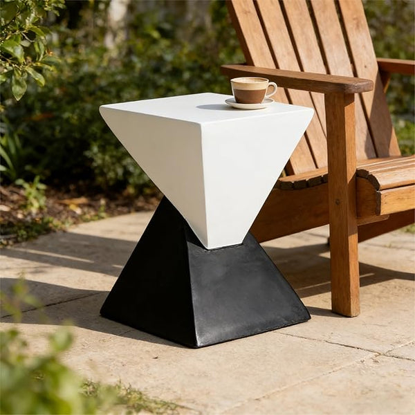 Christopher Knight Home Ginues Lightweight Concrete Square Coffee Table, Indoor and Outdoor Side Table for Living Room - Photo 1