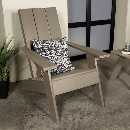 highwood Italica Modern Adirondack Chair, Woodland Brown