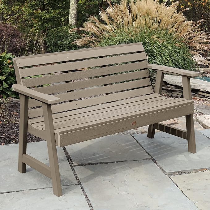 Highwood Weatherly Garden Bench, 5ft, Woodland Brown