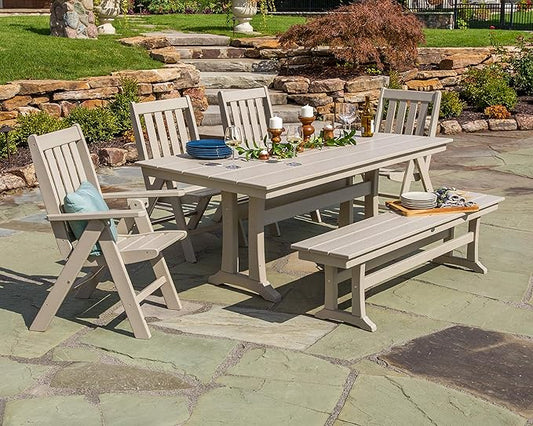POLYWOOD® Bench, Green
