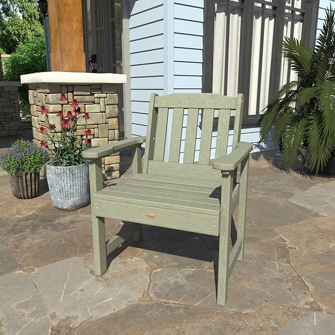 Highwood Lehigh Garden Chair, Eucalyptus