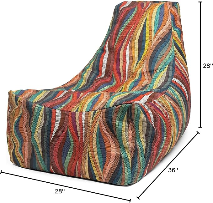 Jaxx Juniper Outdoor Bean Bag Patio Chair, Kenyan Rope