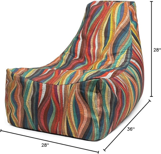 Jaxx Juniper Outdoor Bean Bag Patio Chair, Kenyan Rope