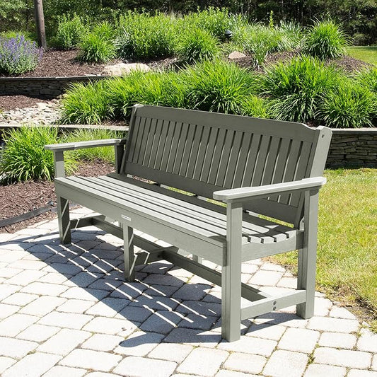 Sequoia Professional Commercial Grade Exeter Garden Bench, 6ft, Eucalyptus
