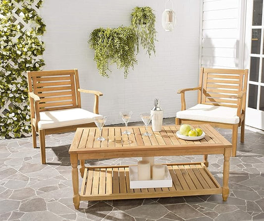 SAFAVIEH Outdoor Collection Oakley Coffee Table