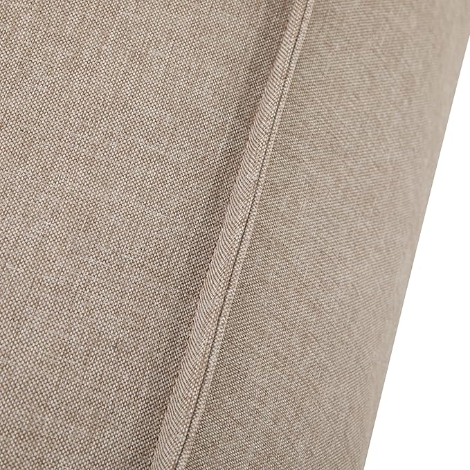 Merax Outdoor Bean Bag Lounge Chairs, 61" Outdoor Chaise Lounger Chair with Foam Filled, Cozy Outdoor Bean Bag Couch for Patio Pool Desk, Water-Resistant Fabric Sun Lounger Chair, Beige