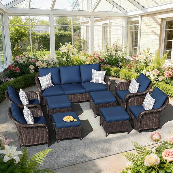9 PCS Outdoor Conversation Set - Photo 1