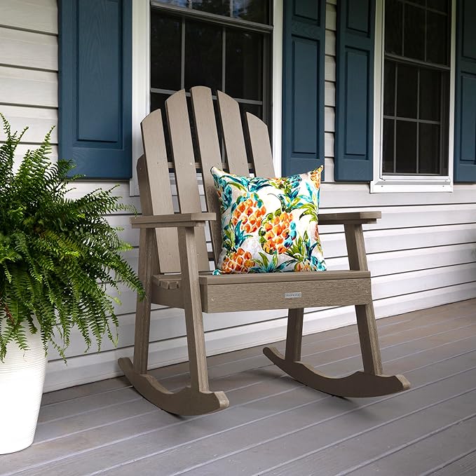 Highwood Classic Westport Garden Rocking Chair, Woodland Brown