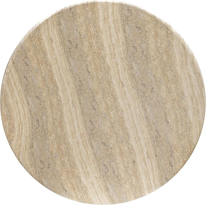 Tov Furniture Patrizia Concrete Round Coffee Table
