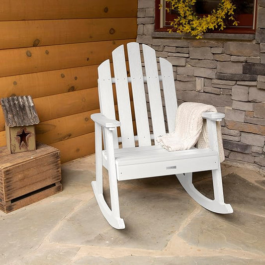 Highwood Classic Westport Garden Rocking Chair, White