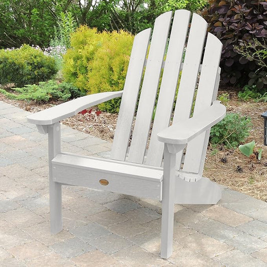 Highwood AD-CLAS1-WHE Classic Westport Adirondack Chair, White