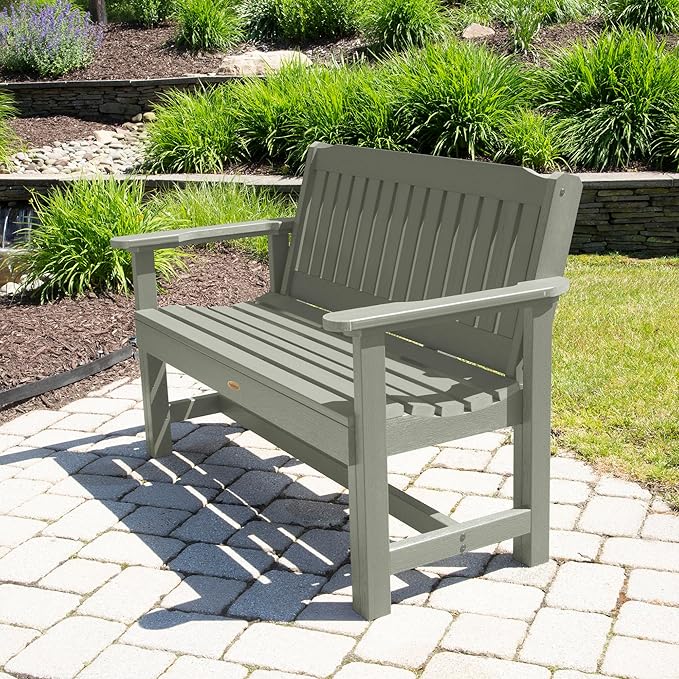 Sequoia Professional Commercial Grade Exeter Garden Bench, 4ft, Eucalyptus