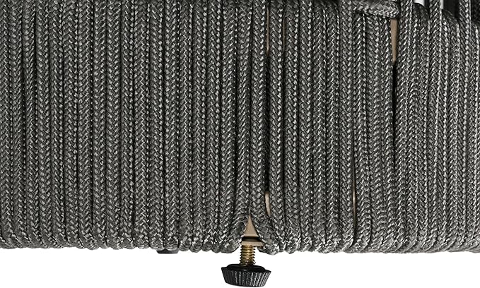 LUMISOL Rustic Industrial Table Set of 2 for Outdoor, Coffee Table & Side Table with Woven Rope Design, Patio Table Set for Living Room Garden Balcony, Teak+ Grey