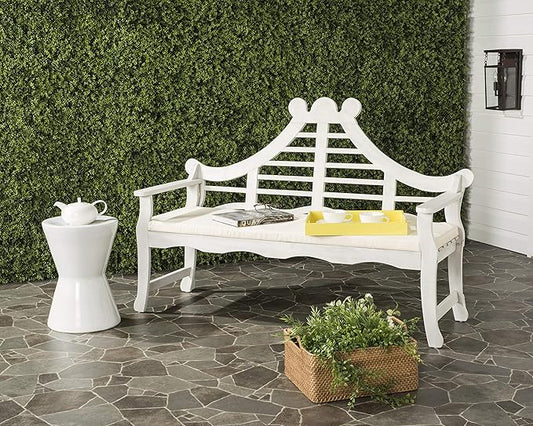 SAFAVIEH PAT6741A Outdoor Collection Azusa Bench
