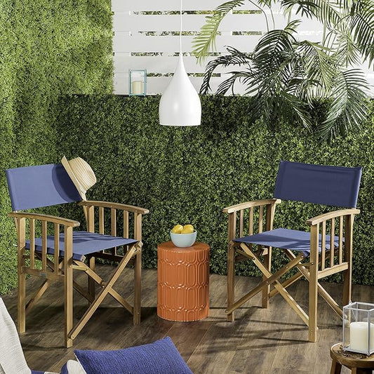 SAFAVIEH Outdoor Living Collection Laguna Director Chairs