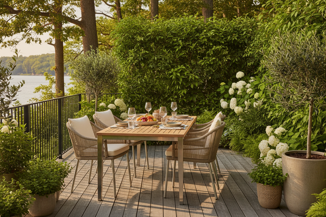 Best Patio Dining Table Size for a Narrow Deck: A Buyer’s Guide to Comfortable Outdoor Dining