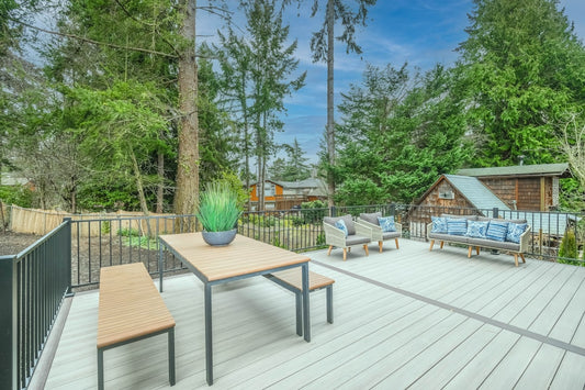 Round vs Rectangular Patio Dining Tables: Best Choice for a Narrow Deck