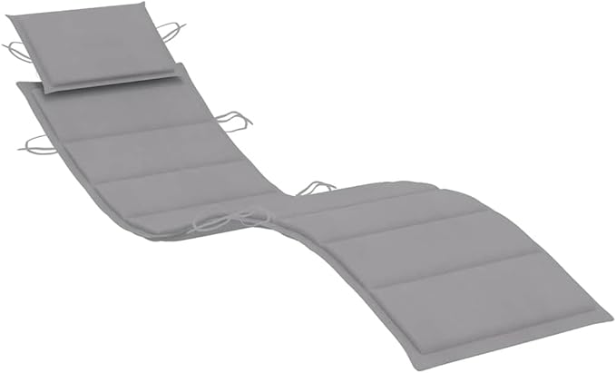 Sunlounger Wooden Solid Acacia Wood Standard Foldable Beach Recliner Patio Sunbed for Balcony Outside