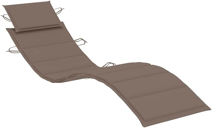 Foldable Sun Lounger Chair for Patio, Solid Acacia Wood Outdoor Chaise Lounge with Adjustable Backrest - Photo 6