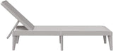 Outdoor Sun Lounger, Foldable Patio Recliner with Adjustable Backrest - Photo 5