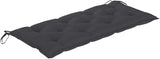 Folding Bench, Patio Bench, Yard Bench, Porch Bench, Park Benches, with Cushion, for The Front Porch, Deck, Balcony - Photo 6