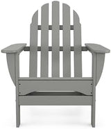 POLYWOOD AD4030PB Classic Outdoor Adirondack Chair, Pacific Blue - Photo 4