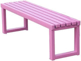 Patio Bench, Metal Steel Outdoor Bench, Weatherproof Metal Bench, for Garden, Patio, Porch, Entryway - Photo 1