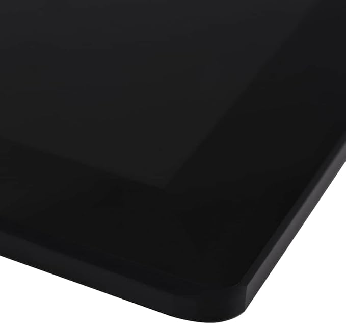 vidaXL Tempered Glass Table Top, Square Design, Easy-Clean, Scratch-Resistant, Durable, Versatile Use for Dining, Coffee - Photo 5