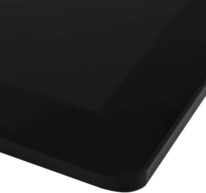 vidaXL Tempered Glass Table Top, Square Design, Easy-Clean, Scratch-Resistant, Durable, Versatile Use for Dining, Coffee - Photo 3