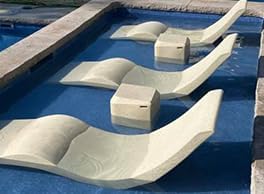 Aqua Outdoors - in-Pool Chaise Lounger - Inside Pool & Sun Shelf Lounge Chair - Designed for Water Depths Up to 9” - Photo 7