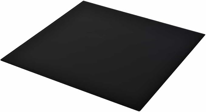 vidaXL Tempered Glass Table Top, Square Design, Easy-Clean, Scratch-Resistant, Durable, Versatile Use for Dining, Coffee - Photo 1