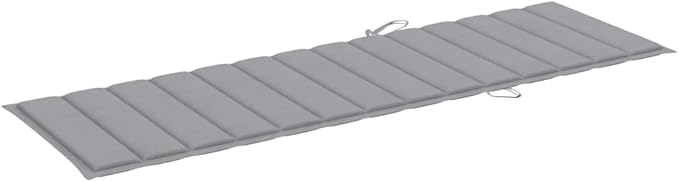 Outdoor Sun Lounger with Adjustable Backrest and Cushion - Photo 9
