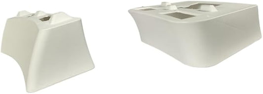 Global Pool Products Lounger Deep Water Kit - Chaise Lounge Chairs Extension - in Pool Elevated Lounger Kit - White GPP-LF-DW-W