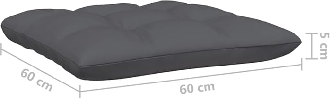 Patio Middle Sofa with Cushions Black Solid Pinewood Outdoor Chairs Furniture Outdoor Patio Furniture Set Suitable for - Photo 7
