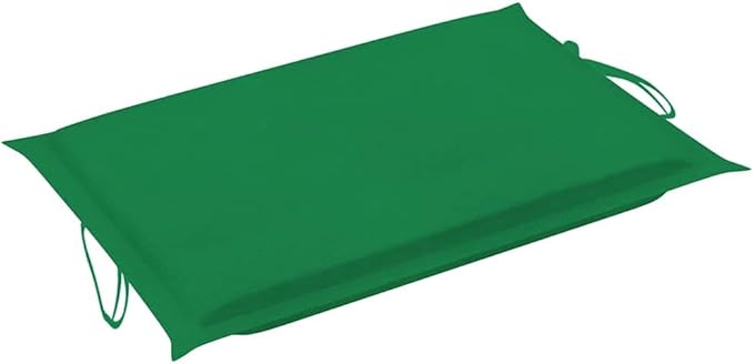 Acacia Wood Patio Sunlounger, Green Cushion, Foldable Outdoor Chaise Lounge Chair, Weather-Resistant, for Garden - Photo 8