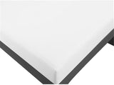 MAKLAINE Contemporary Outdoor Modular Sectional Sofa, Aluminum Frame, Water-Resistant White Fabric - Photo 6