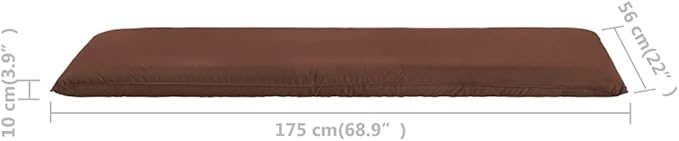 Foldable Sunlounger Outdoor Chaise,Outdoor Lounge Chairs Set of 2,Chaise Lounge,Lounge Chairs for Outside,Pool Lounge Chairs,Outdoor Chaise Lounge,Oxford Fabric Brown