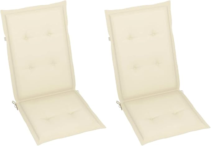 Wooden Rocking Chair with Cream Cushions - Photo 7