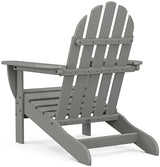 POLYWOOD AD4030PB Classic Outdoor Adirondack Chair, Pacific Blue - Photo 5