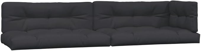 vidaXL 3 Piece Garden Pallet Sofa Set and Cushions Acacia Wood, Garden Table and Chair Set, Balcony Furniture Set - Photo 6