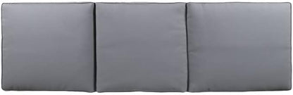 Christopher Knight Home Alisa Outdoor Acacia Wood Chaise Lounge (Set of 2), Grey Finish/Dark Grey Cushion
