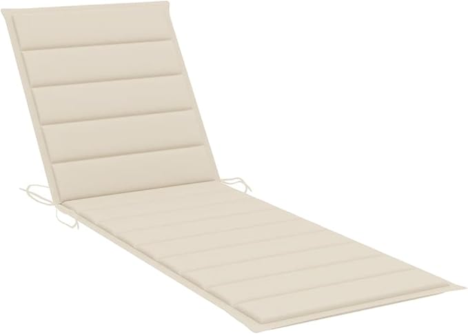 2-Person Patio Sun Lounger with Cushions Solid Wood Acacia Adjustable Backrest and Footrest for Outdoor Relaxation and - Photo 6